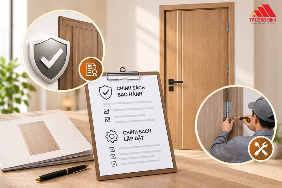Quan tâm đến chính sách bảo hành và lắp đặt